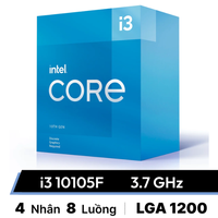     CPU Intel Core i3 10105F 