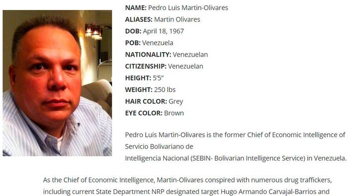 Cựu giám đốc tình báo Venezuela bị tình nghi buôn lậu ma túy -0
