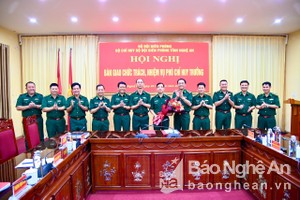 Phó Chỉ huy trưởng Bộ đội Biên phòng Nghệ An được bổ nhiệm làm Chỉ huy trưởng Bộ đội Biên phòng tỉnh Cà Mau