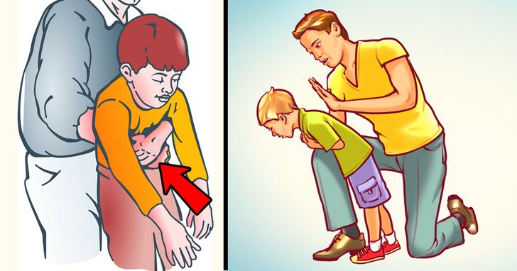 Hãy bình tĩnh và xử lý tình huống khi trẻ bị hóc, hóc dị vật, làm theo những mẹo nhỏ sau đây có thể cứu sống trẻ trong giây lát - Ảnh 4.