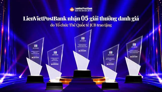 LienVietPostBank được vinh danh 5 hạng mục giá của Tổ chức Thẻ quốc tế - Ảnh 1.
