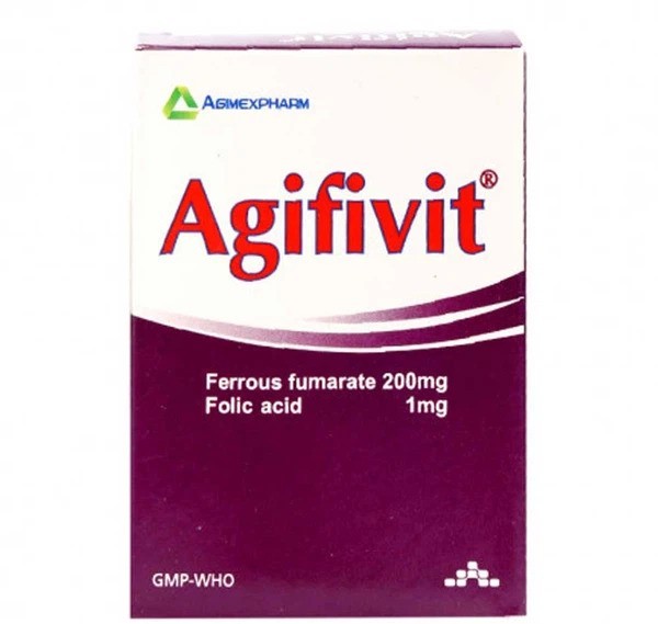 Agifivit 200mg được bào chế dưới dạng viên nén bao phim